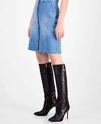 Things Ii Come Women's Lacorei Luxurious Tall Knee-High Boots