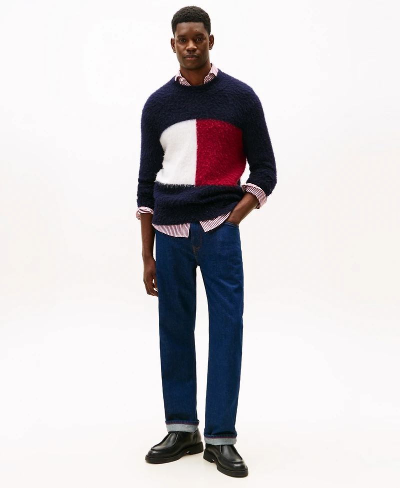 Tommy Hilfiger Men's Colorblocked Alpaca Sweater