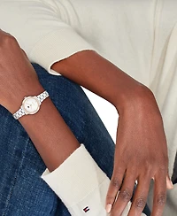 Tommy Hilfiger Women's Quartz Silver Tone Stainless Steel Bracelet Watch, 26mm