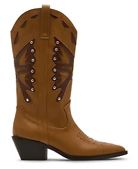 Madden Girl Women's Saloonn Novelty Cowboy Boots