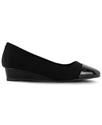 Jones New York Women's Junelle Cap Toe Wedge Flats