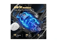 Hitway Folding Electric Bicycle with 500W Brushless Motor and Dual Disk Brakes