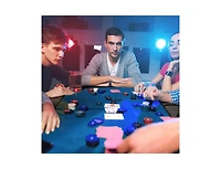 Akiudex 8 Players Texas Holdem Foldable Poker Table