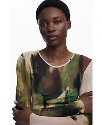 Desigual Women's Long tulle dress