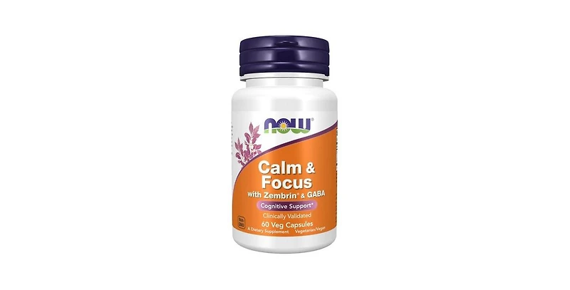 Now Foods Calm & Focus With Zembrin ,60 VegCaps