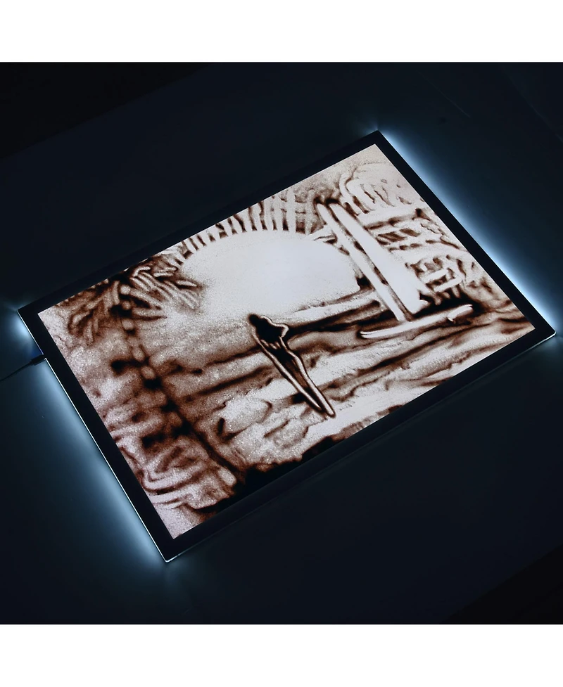 Yescom 23"x16" A2 Led Light Box Copy Pad Tracing Drawing Board Dimming Artist 2 Pack