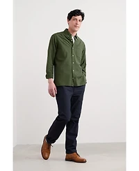 Seasalt Cornwall Men's Jenken Long Sleeve Oxford Shirt