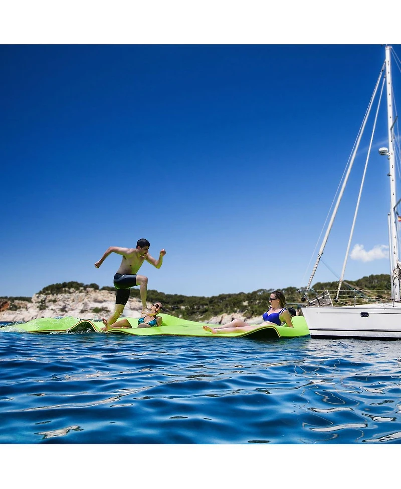Akiudex 12 x 6 Ft 3 Layer Floating Water Pad