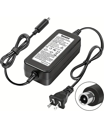 Urbanmax 42V 2A Electric Scooter Charger for 36V Li-ion Battery, Safe and Reliable