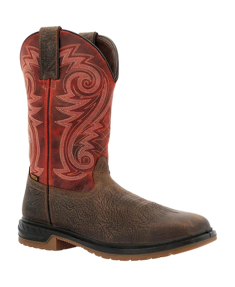 Rocky Men's Worksmart 11 Composite Toe Waterproof Western Boot