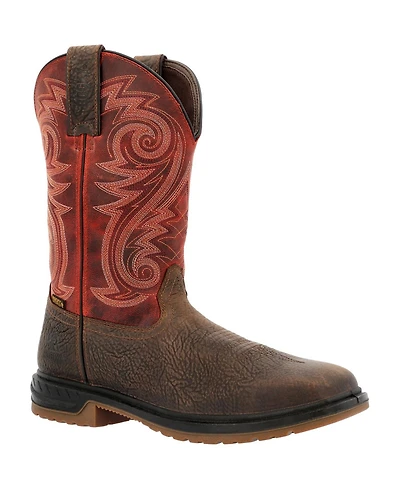 Rocky Men's Worksmart 11 Composite Toe Waterproof Western Boot