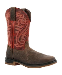 Rocky Men's Worksmart 11 Composite Toe Waterproof Western Boot