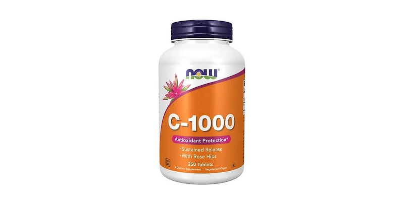Now Foods Vitamin C-1000 Sustained Release Tablets, 250 Tabs
