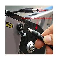 Urbanmax 42V 2A Dc Power Adapter for 36V Electric Bike Lithium Battery, 5.5mm/2.1mm/2.5mm Connector
