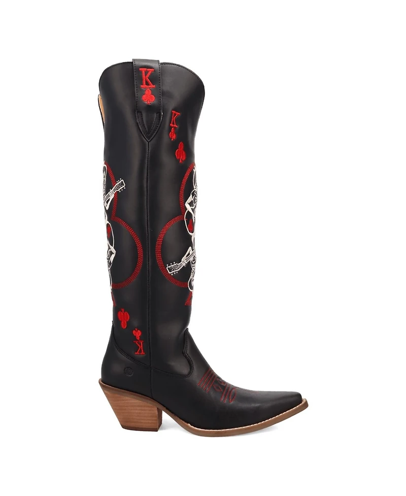 Dingo Women's King Of Clubs Leather Boot