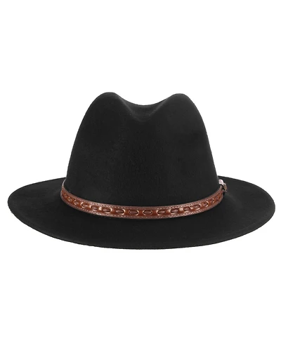 Scala Men's Crush Felt Safari Hat