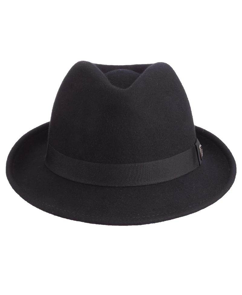 Scala Men's Felt Snap Brim Hat