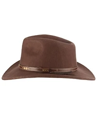 Scala Men's Felt Outback Hat