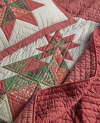 Charter Club Tinsel Tree 3-Pc. Quilt Set, Full/Queen, Macy's Exclusive