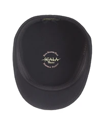 Scala Men's Crushable Felt Ascot Hat