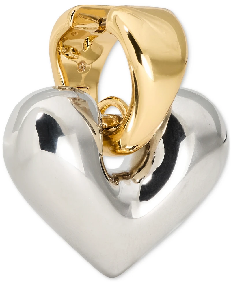 kate spade new york Two-Tone Sculpted Spade Drop Earrings
