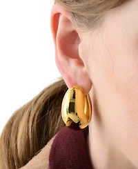 kate spade new york Sculpted Huggie Hoop Earrings