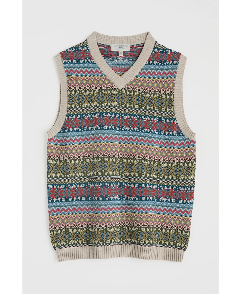 Seasalt Cornwall Men's Kitto Sweater Vest