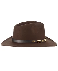 Scala Men's Crush Felt Tracker Hat