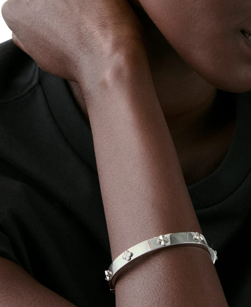 kate spade new york Spade Flower Hinge Bangle Bracelet