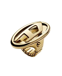 Diesel Women's D-Era Quartz Two-Hand Gold Stainless Steel Watch, 19mm