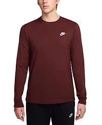 Nike Men's Long Sleeve Sportswear Club T-Shirt