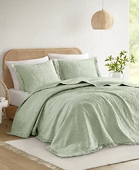 Madison Park Willow Lightweight Breathable 3-Pc. Bedspread Set