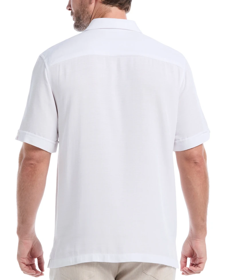 Cubavera Men's Tropical Landscape Shirt