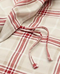 Charter Club Crimson Plaid Flannel 3-Pc. Comforter Set, Full/Queen, Macy's Exclusive