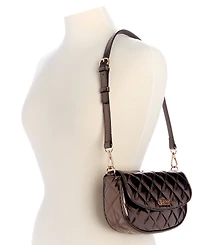 Guess Tinsley Small Quilted Flap Shoulder Bag