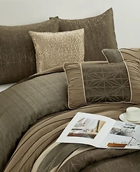 Stratford Park Trinity Geometric 9-Pc. Comforter Set