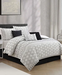 Stratford Park Ariana Geometric 7-Pc. Comforter Set
