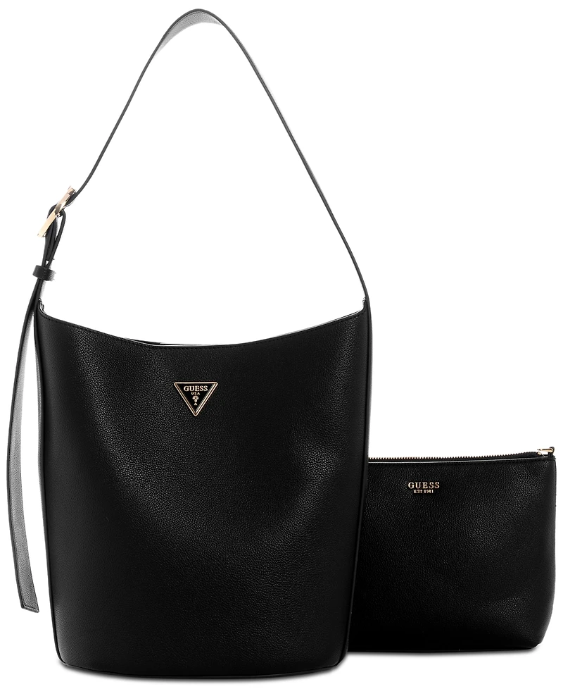 Guess Meridian Ii Medium Bucket Bag