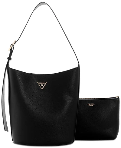 Guess Meridian Ii Medium Bucket Bag
