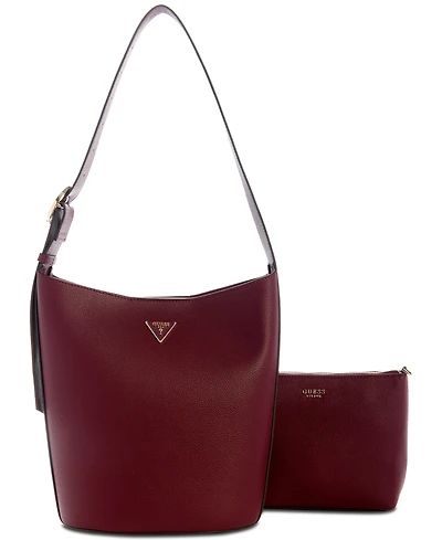 Guess Meridian Ii Medium Bucket Bag