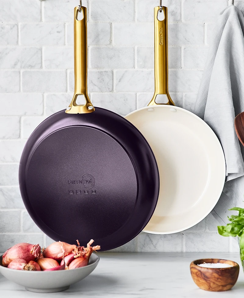 GreenPan Reserve 2-Pc. Hard-Anodized Nonstick Frypan Set