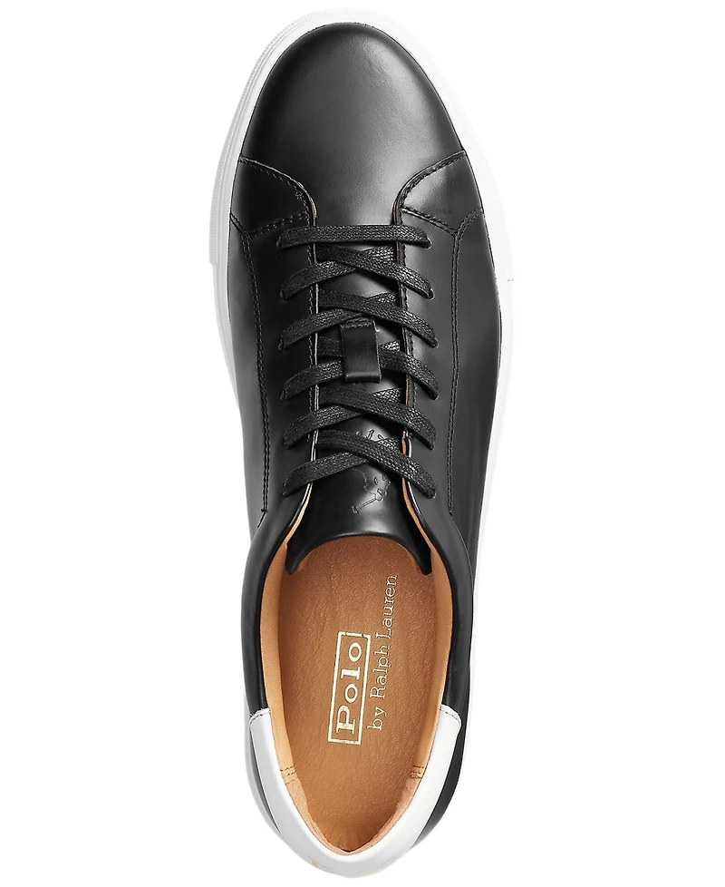 Polo Ralph Lauren Men's Jermain Ii Leather Sneakers