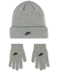Nike Big Kids 2-Piece Club Beanie and Gloves Set