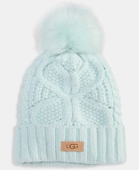 Ugg Cable Knit Pom Beanie