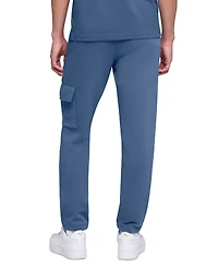 Puma Men's Ess Regular-Fit Logo Embossed Fleece Cargo Pants