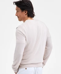 Club Room Men's Regular-Fit Argyle Crewneck Sweater, Macy's Exclusive