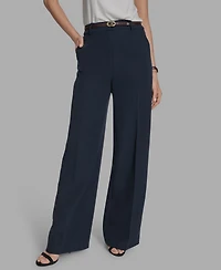 Bcbg Women's Belted Wide-Leg Pants