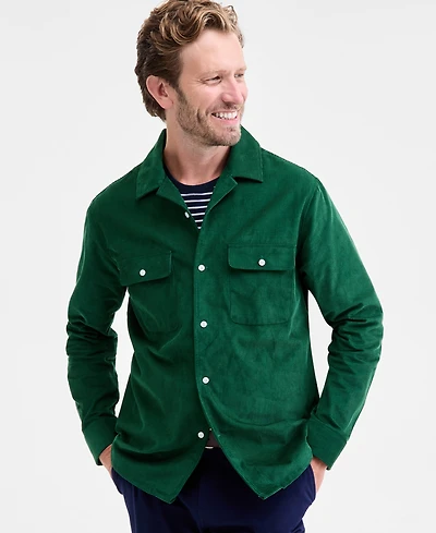 Club Room Men's Corduroy Shirt Jacket, Macy's Exclusive