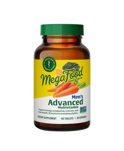 Megafood Mens Advanced Multivitamin 60 Tabs