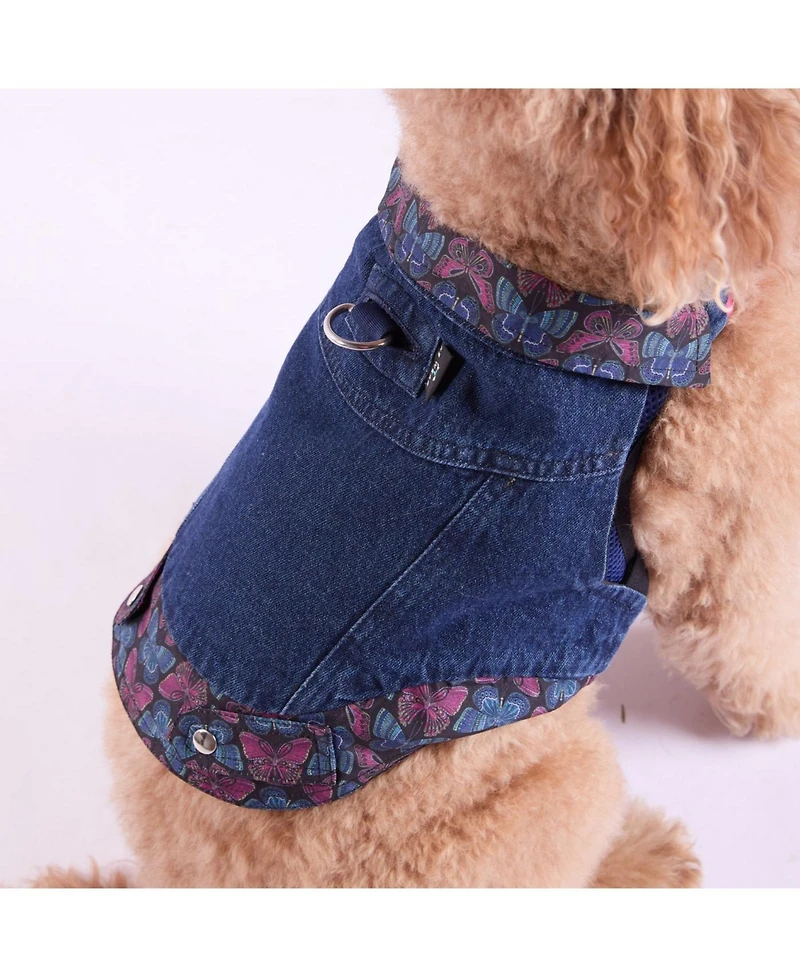 Trina Turk Denim Jacket & Harness Set
